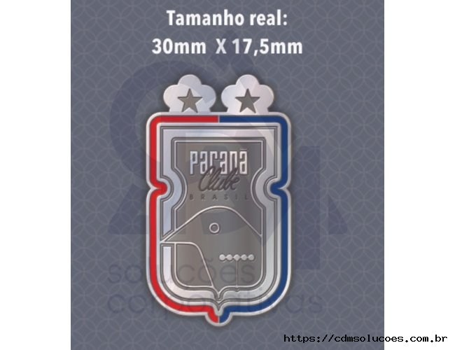 PIN EM METAL + FECHO RELEVO